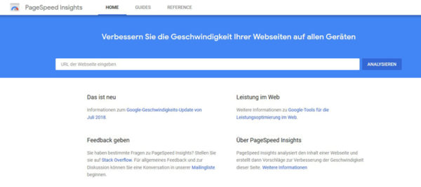 Google Pagespeed Insights