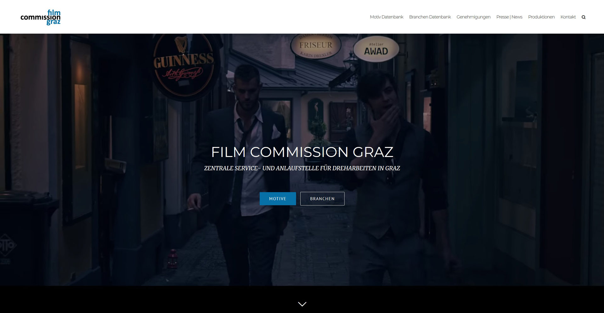 Filmcomission Neu Wootwoot Webseite Homepage Reininghausstraße 13 8020 Graz Impulszentrum