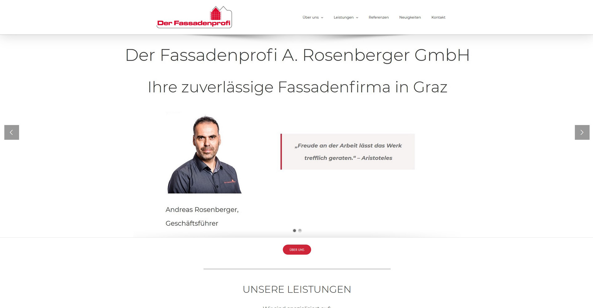 Fassadenprofi Neu Wootwoot Webseite Homepage Reininghausstraße 13 8020 Graz Impulszentrum